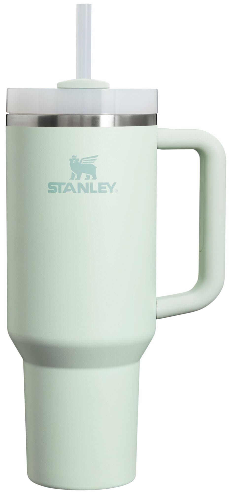 Stanley Quencher - Vaso H2.0 con mango - 1200 ml - Tapa de rosca con pajita incluida - Antifugas y portavasos de coche compatible para viajes - Vaso térmico de acero — view 23