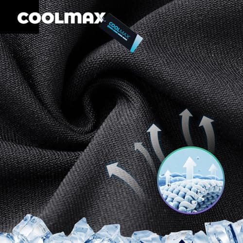 ROCKBROS Cooling Skull Cap Helmet Liner，Lightweight Breathable Under Helmet,Cycling Motorcycle Hard Hat Liner for Men Women Black — view 3