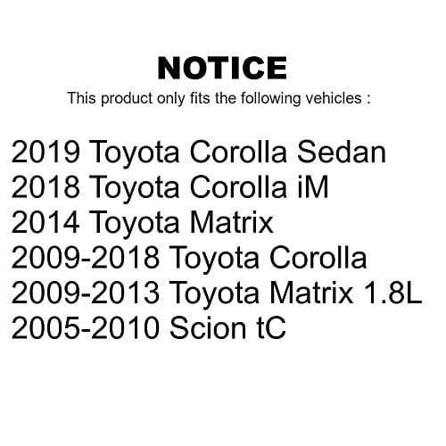 Top Quality Front Lower Suspension Ball Joint 72-K500040 Replacement For Toyota Corolla Matrix Pontiac Vibe Scion tC — view 2