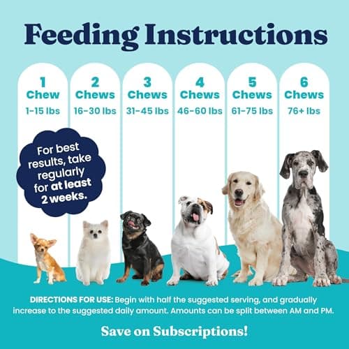 Solid Gold Calming Chews for Dogs - Dog Calming Chews w/Melatonin for Separation, Stress & Hyperactivity Relief - Supports Relaxation for Travel, Fireworks & Storms - All Ages & Sizes - Bacon 120ct — view 6