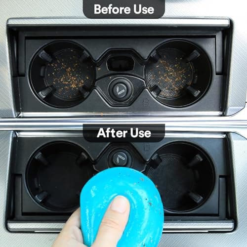 PULIDIKI Car Cleaning Gel Car Clean Putty, Universal Car Interior Cleaner Slime, Perfect Cleaning Kit Supplies, Auto Detailing Tools Car Accessories, Dust Remover Gifts for Men Women — view 3
