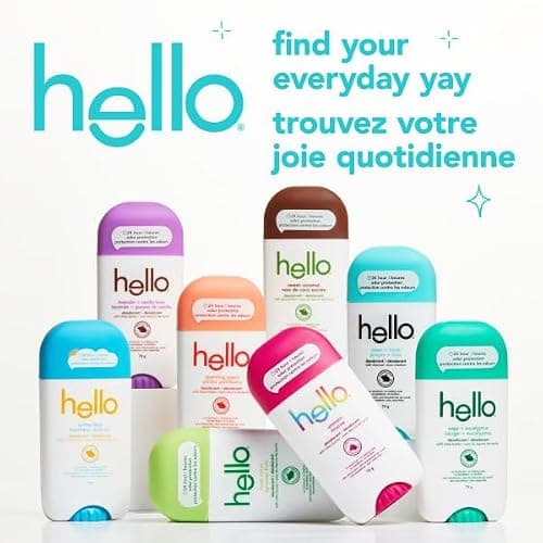 Hello Fresh Citrus Natural Deodorant with shea butter, Aluminum Free, Parabens Free, 73g — view 2