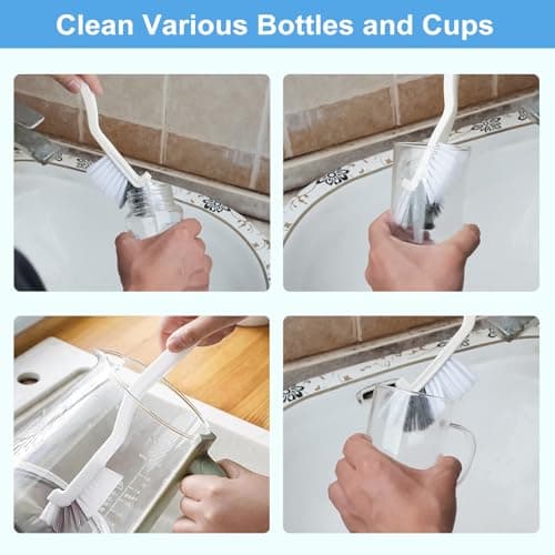 Dfacio 11Pcs Crevice Cleaning Brush Set, Hard Bristle Cleaning Supplies for Kitchen, Bathroom, Corner, Grout, Sink — view 4