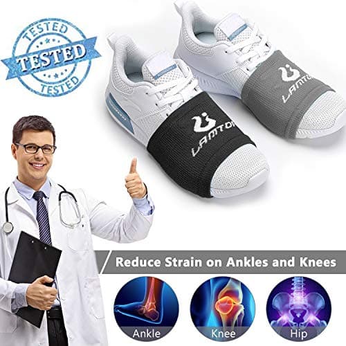 LAMANTOP Dance Shoe Socks on Smooth Floors Over Sneakers,Shoe Cover Dancing Shoe Sliders Ballet Dancers Turning Socks Protect Knees — view 3