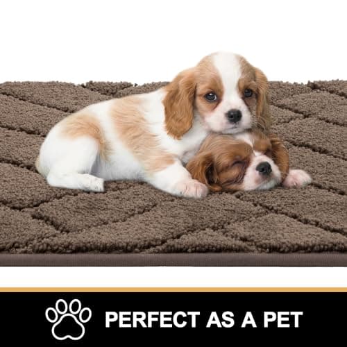 hicorfe Indoor Entryway Doormat,24"x59" Front Back Door Mat,Non Slip Runner Carpet,Absorbent Resist Dirt Entrance Doormat Inside Floor Mats for Entryway Washable(Camel) — view 4