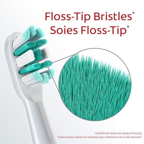 Colgate Total Adult Sonic Toothbrush, Soft Bristled Battery Powered Electric Toothbrush, Fights Cavities, Plaque, Gingivitis, Bad Breath, Stains, and More, 30,000 Brush Strokes Per Minute, 1 Pack — view 5