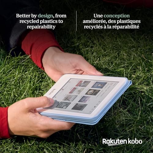 Kobo Clara Colour | Colour eReader | 6” Glare-Free Colour E Ink Kaleido 3 Display | Dark Mode Option | Waterproof | Audiobooks | 16GB of Storage (White) — view 4