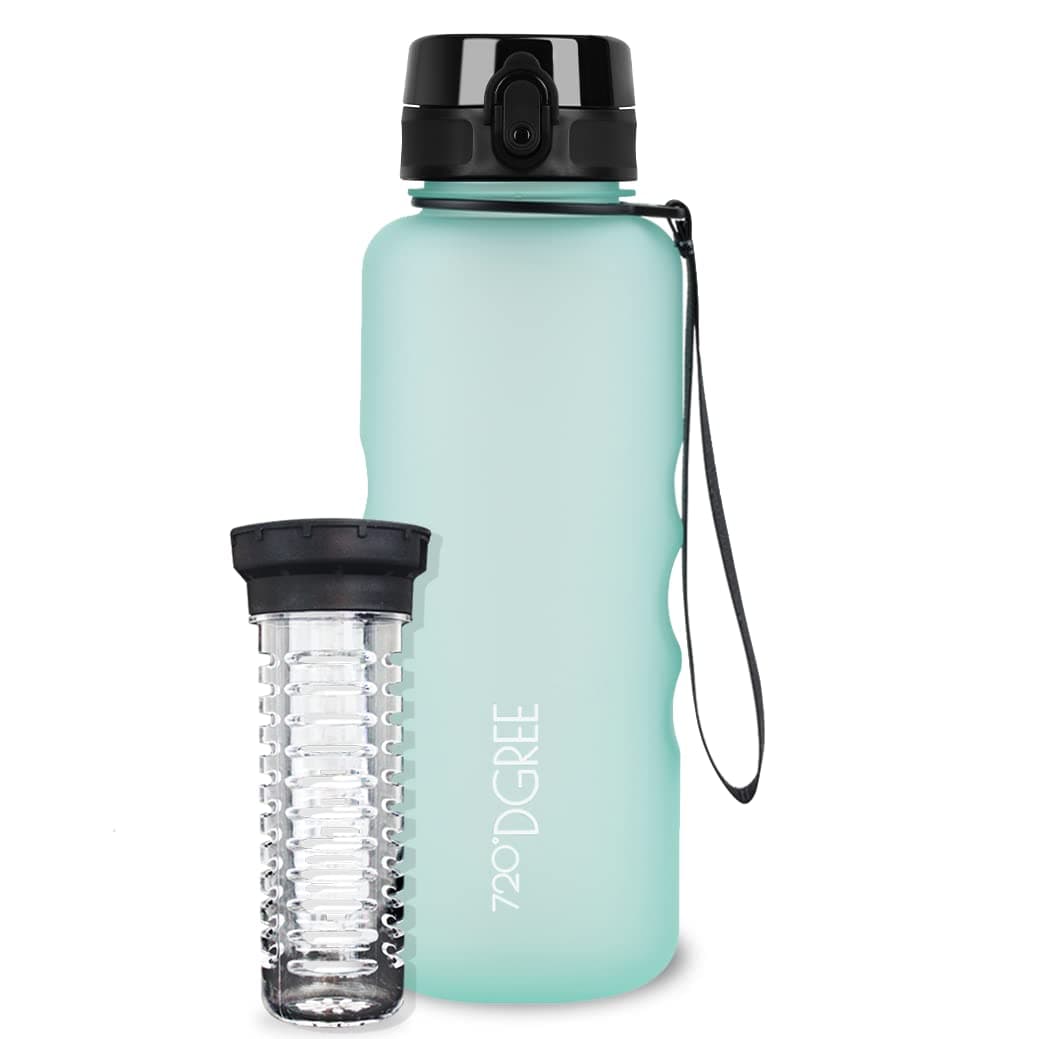 720°DGREE Botella de agua uberBottle – 1,5 litros, 1500ml | Novedosa botella deportiva | Sin BPA | Ideal para niños, fitness, deportes, fútbol, guardería, escuela, pequeños, antigoteo — view 56