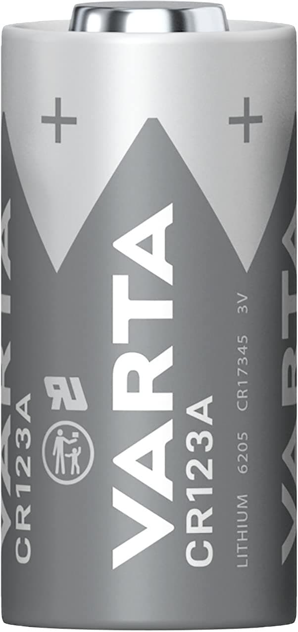 Varta CR123A Pila de litio, 3 V, blíster de 2 unidades — view 2