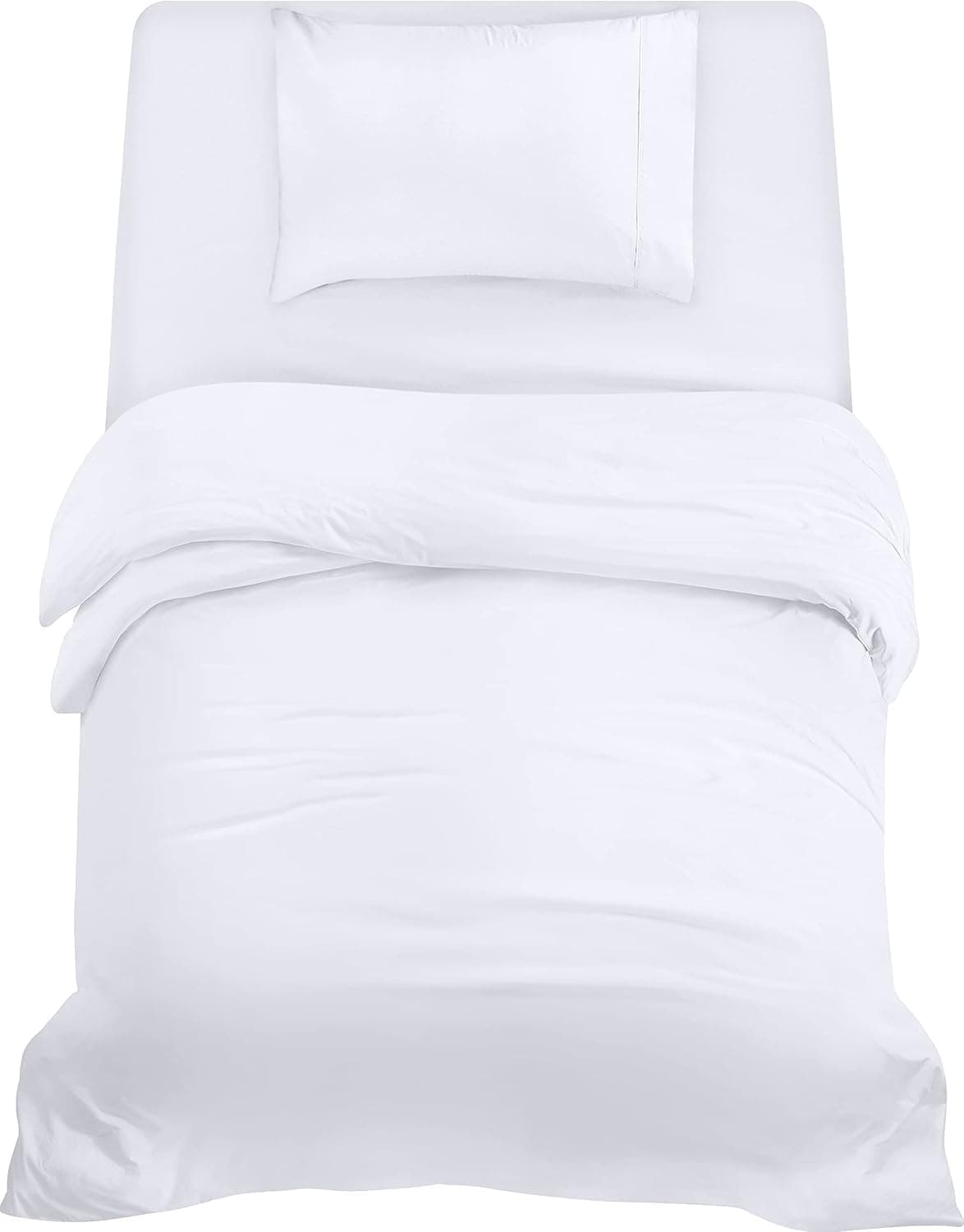 Utopia Bedding 3 Piece Single Bedding Set - Duvet Cover, Fitted Sheet with Pillow case - Soft Brushed Microfiber (Grey) — view 29