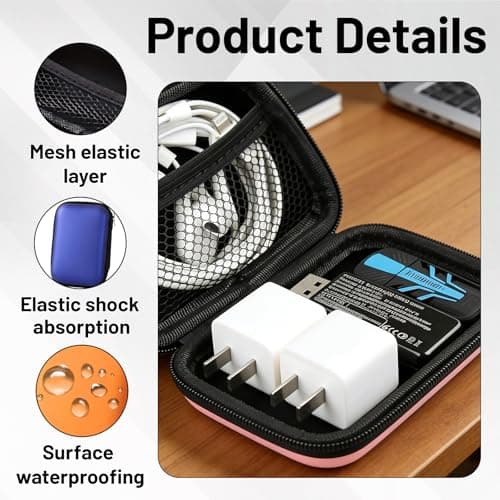 Portable EVA Playing Card Case with Zipper, Travel Card Storage Holder Fits Up to 108 Cards for UNO Poker Game Accessories — view 2