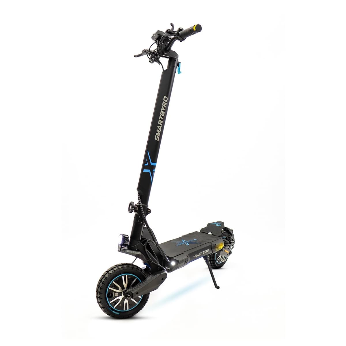 smartGyro Dual MAX 2 - Patinete Eléctrico, 2 Motores de 48V, Batería 15Ah, Smart Core, Autonomía 60 Km, Ruedas de 10 Pulgadas Dual Grip, Suspensiones, Triple Frenada — view 2