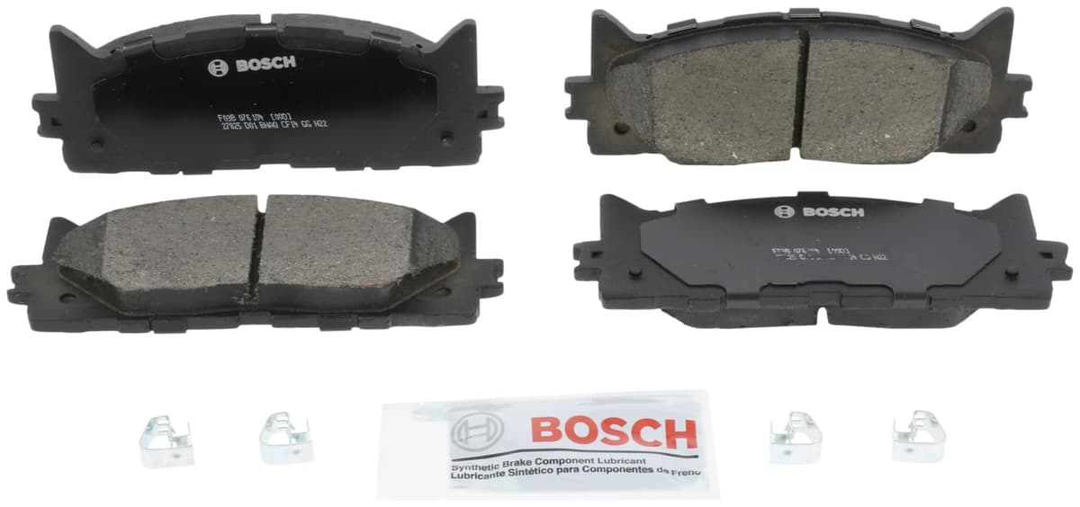 Bosch BC914 QuietCast Premium Ceramic Disc Brake Pad Set For: Acura ILX; Honda Accord, Civic, CR-V, Element, Fit, Front — view 226