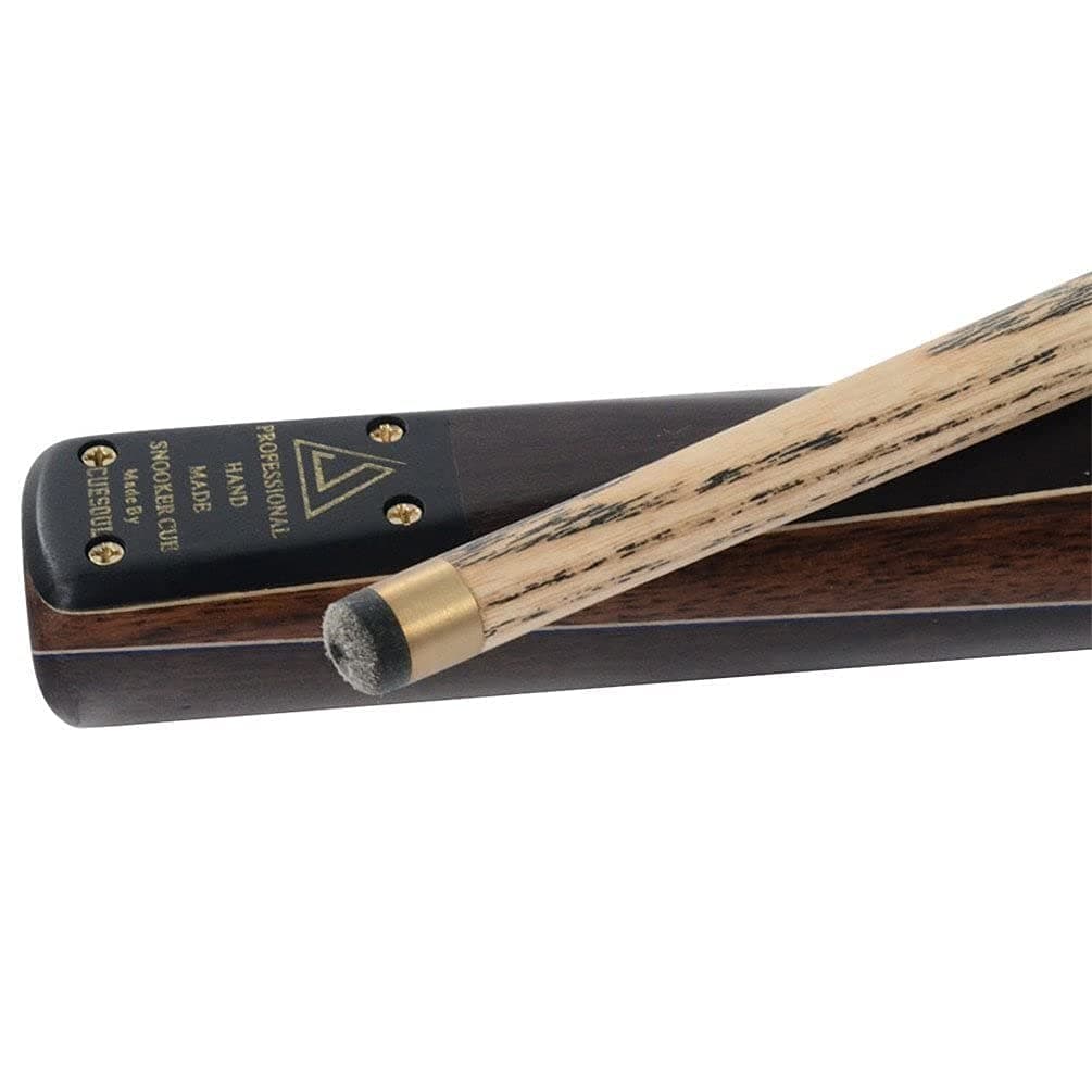 CUESOUL Taco de Snooker Clásico Artesanal 57 Inches 18 oz de Palo de Rosa con Unión 3/4 - Estuche Protector de Cuero Sintético, Culata de Palo de Rosa, Punta 9,5 mm Juego de Tacos de Snooker — view 7