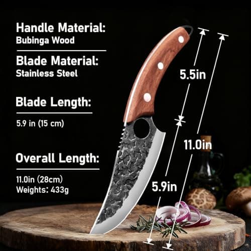 Chef Knife, Kitchen Knife Gift for Men, Japanese Knives for Home Chopping — view 2