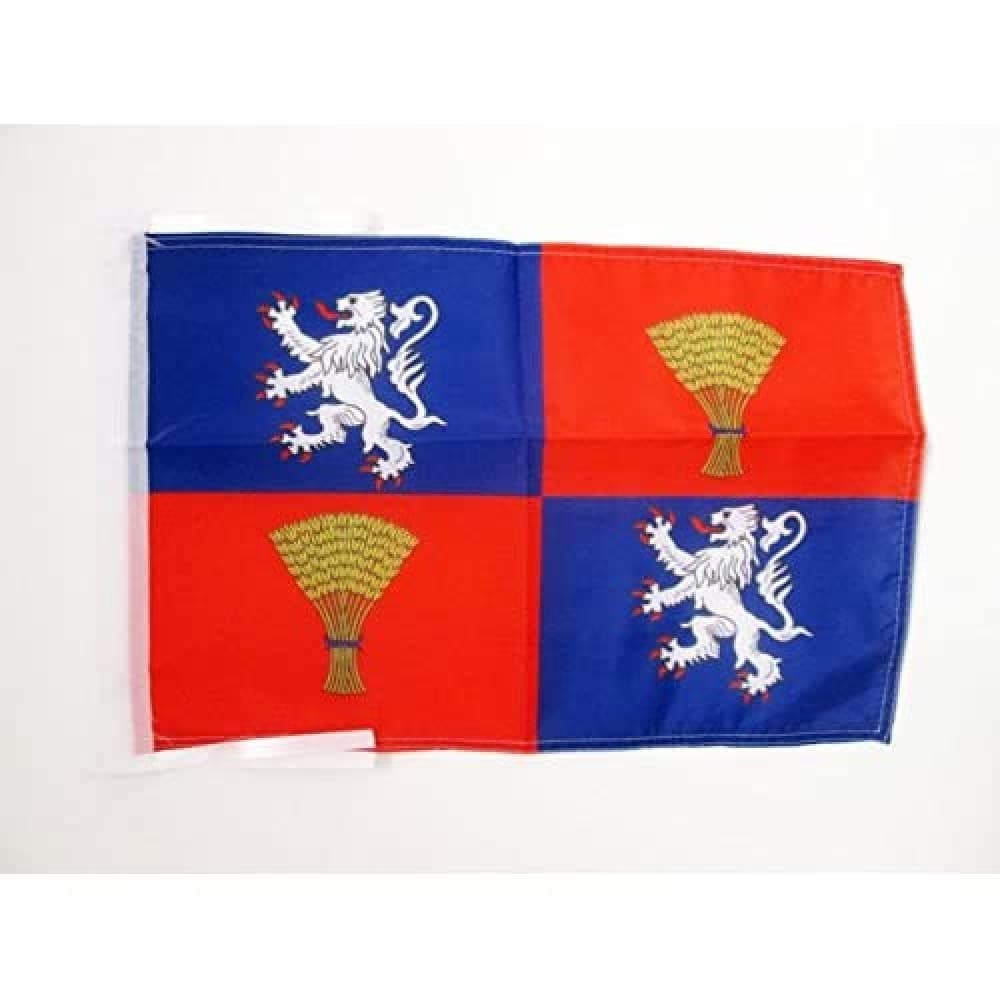 AZ FLAG Bandera de ESPAÑA SIN Armas 45x30cm - BANDERINA ESPAÑOLA SIN Escudo 30 x 45 cm cordeles — view 447