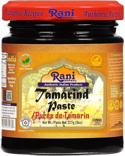 Rani Tamarind Paste Puree (Imli) 8oz (227g) Glass Jar, No Added Sugar, Pack of 5+1 Free ~ All Natural | Vegan | Gluten Free | No Colors | Non-GMO | Indian Origin — view 4