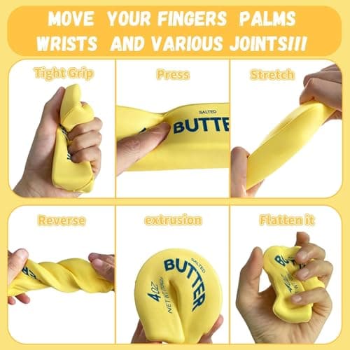 Cheese Squishy Toy, Slow-Rising Cheese Squishy Squeeze Block, Stress Balls for Adults, Stress & Anxiety Relief Fidget Gift,Stress-Relief Set for the Office and Classroom (Style A)