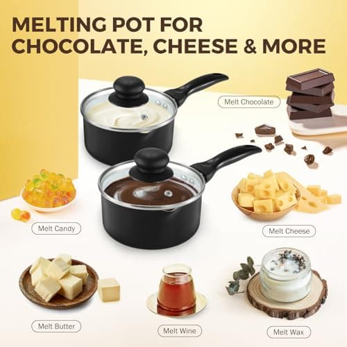 POWLAB 80W Electric Chocolate Melting Pot, Dual Tempering Machine — view 3