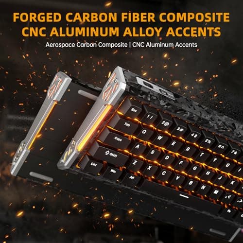 ATTACK SHARK R68HE 60% Wired RT 8K Mechanical RGB TKL Gaming Keyboard-Black — view 2
