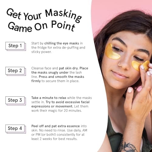 grace & stella Award Winning Under Eye Patches (12 pairs) Eye Masks for Puffy Eyes & Dark Circles - Birthday Gifts for Women, Bachelorette Party Favors, Bridesmaid, Self Care, Relaxation Gifts for Her — view 4