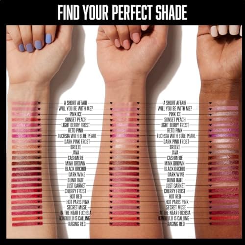 wet n wild Silk Finish Lipstick, Hydrating Rich Buildable Lip Color, Formulated with Vitamins A,E, & Macadamia for Ultimate Hydration, Cruelty-Free & Vegan - Dark Pink Frost — view 3
