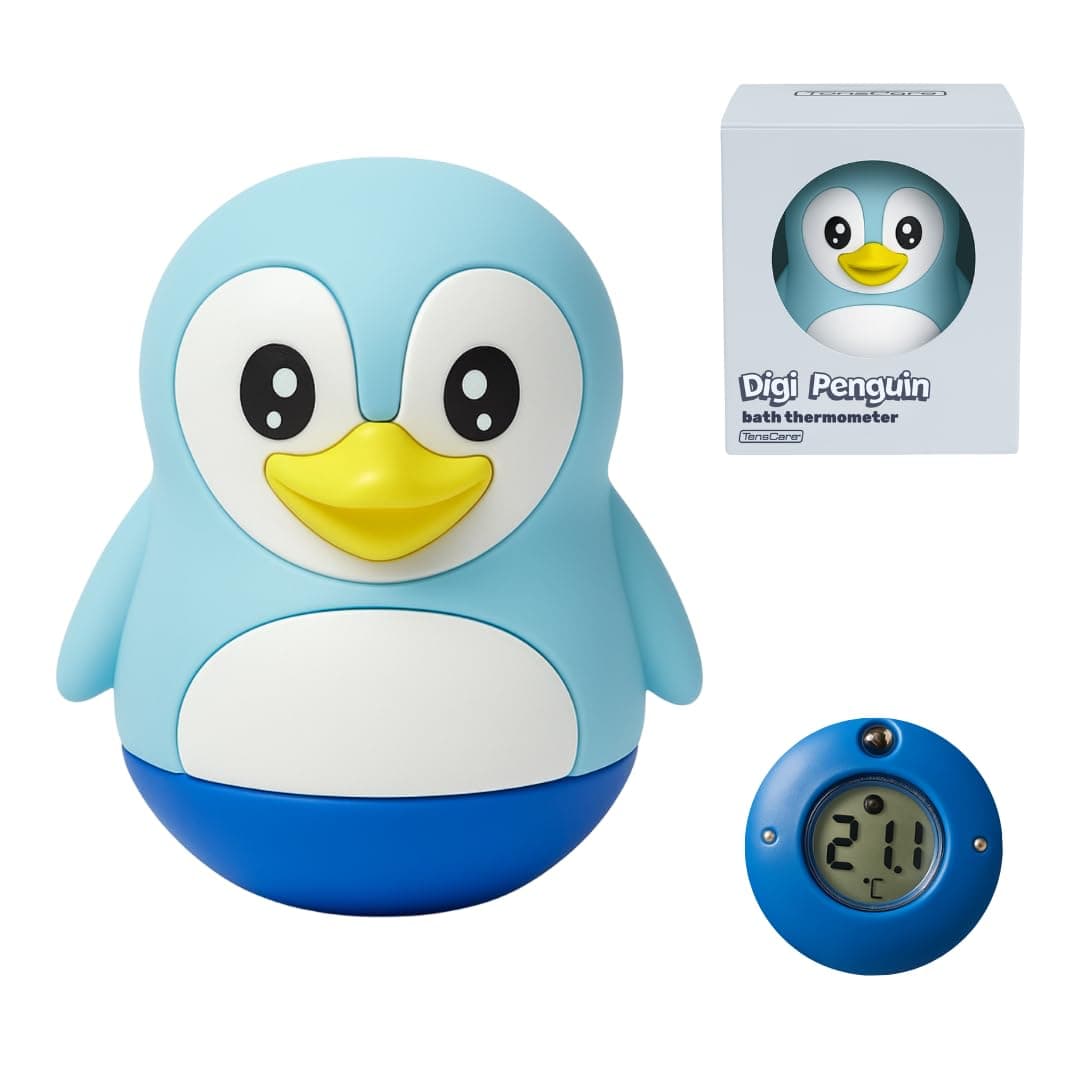 TensCare Digi Duckling Digital Water LCD Thermometer and Baby Bath Time Toy, yellow , Pack of 1 — view 8