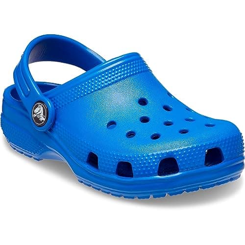 Crocs Unisex-Child Classic Clogs, Blue Bolt, 13 Little Kid — view 4