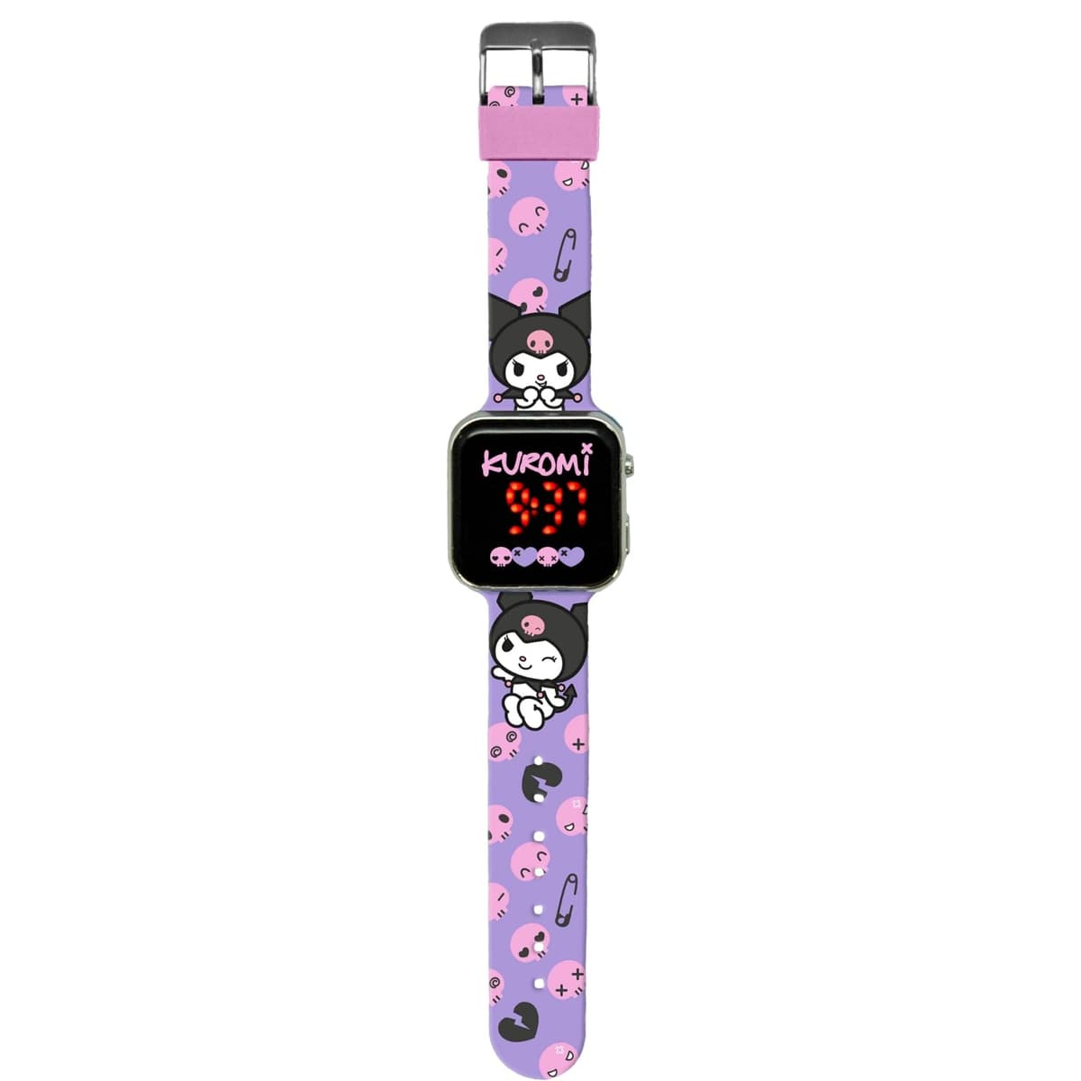 Kids Licensing - Reloj Digital LED para Niño y Niña con Personajes,Tiene Funciones de Hora, Fecha y Correa Ajustable — view 5