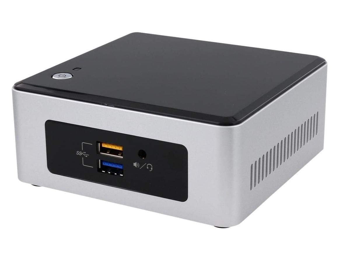 Intel NUC5CPYH Next Unit of Mini PC Computing Kit (Inel Pentium N3700 1.6 GHz Processor, 8 GB HDD, HD Graphics) — view 2
