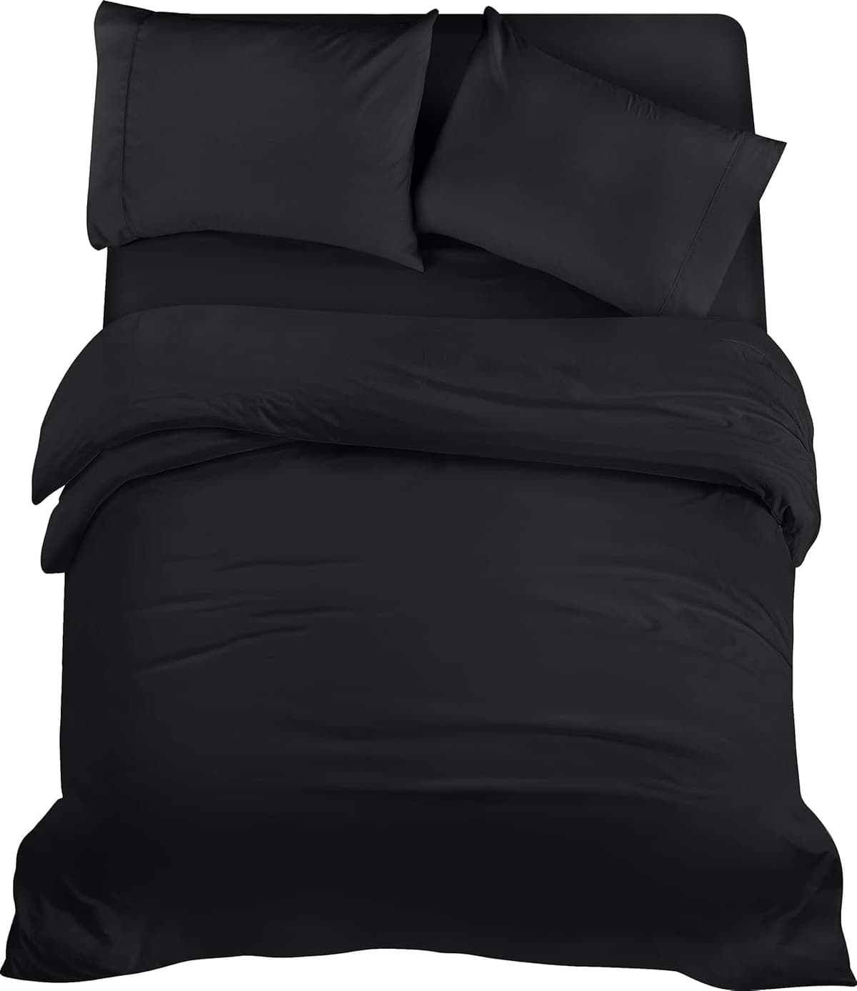 Utopia Bedding 3 Piece Single Bedding Set - Duvet Cover, Fitted Sheet with Pillow case - Soft Brushed Microfiber (Grey) — view 61