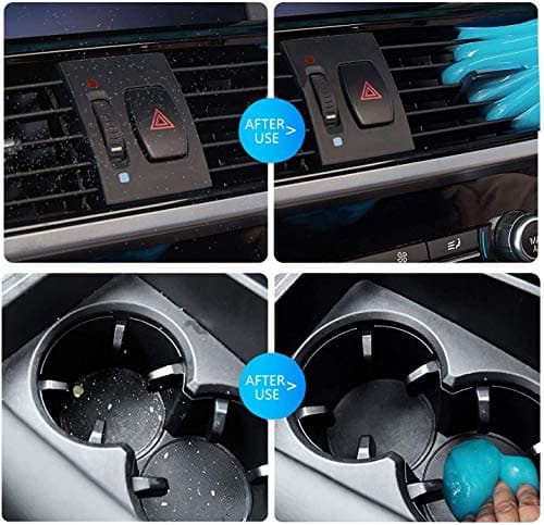 Cleaning Gel for Car Detailing Putty Car Vent Cleaner Goo Cleaning Putty Gel Auto Detailing Tools Car Interior Cleaner Dust Cleaning Mud for Cars Dust Cleaner Slime Keyboard Cleaner Gel (1Bag 100g) — view 2