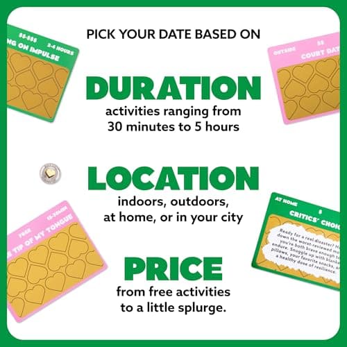 Date Night Scratch-Off Cards by Relatable, Gifts and Unique Date Night Ideas for Couples, Discover Fun Couples Activities for Day and Night, Includes Coin and 50 Scratch-Off Cards, for Ages 17+ — view 2