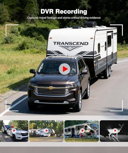 AUTO-VOX Wireless RV Backup Camera System, Rear and Side Coverage — view 6