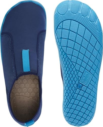 WHITIN Water Shoes Men Women Aqua Slip-on Kayaking, Dark Blue, W13/M11 — view 4