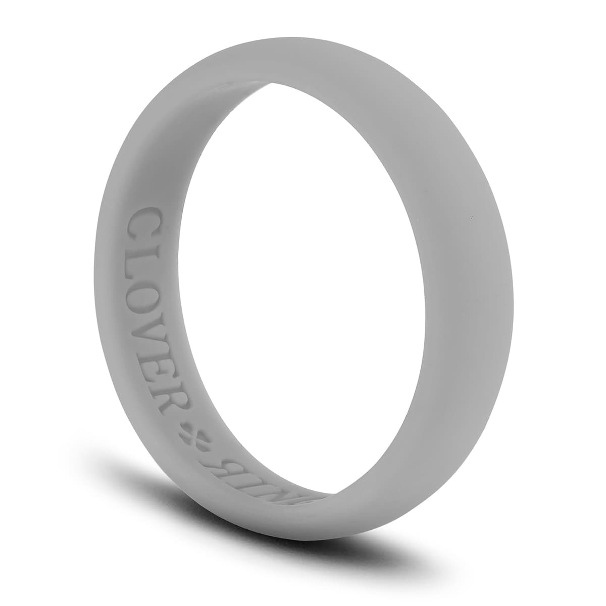 Cloverring Silicone Wedding Ring & Gift Pouch - Fitness or Workplace Safety Band — view 11