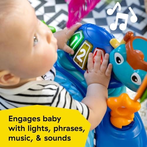 Baby Einstein Neptune's Ocean Discovery Activity Baby Jumper Activity Center, Ages 6 months +, Max weight 25 lbs., Unisex — view 4