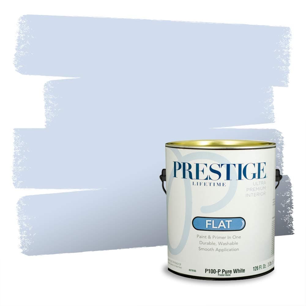 PRESTIGE Paints Interior Paint and Primer In One, 1-Gallon, Semi-Gloss, Comparable Match of Valspar* Dewdrop* — view 542