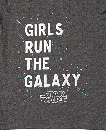Spotted Zebra Girls' Disney Star Wars Marvel Frozen Princess Mix-and-Match Outfit Sets, 5-Piece Star Wars Tie Dye, 4T — view 3