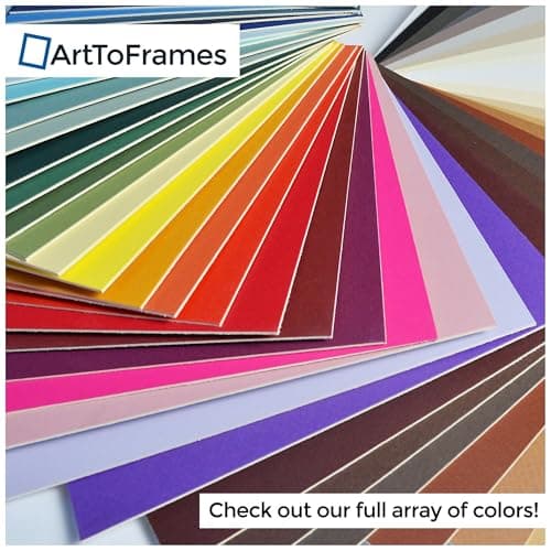 16x28 Polar White / Porcelain Custom Mat for Picture Frame with 12x24 opening size (Mat Only, Frame NOT Included) — view 2