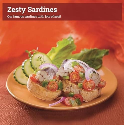 Brunswick Sardines in Spring Water - 106g, 18 Count - Canned Fish - Excellent Source of Protein - 17g of Protein Per 84g Serving Drained - Contains Omega-3, Source of Vitamin D, Iron — view 5