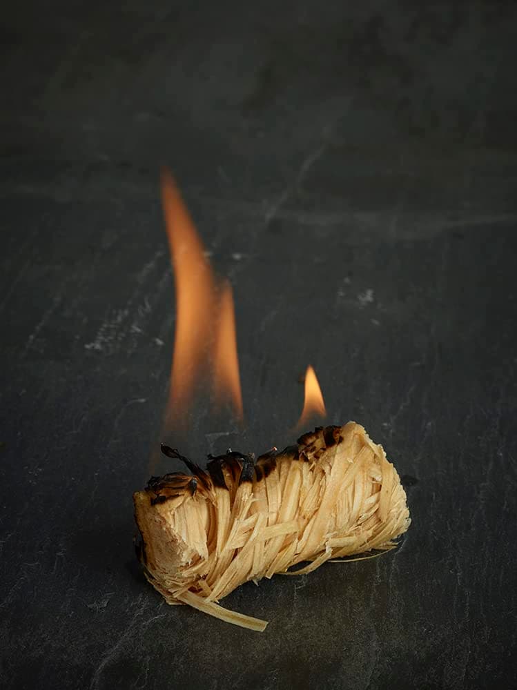 4 x 200 Flamers Natural Fire Lighters for Wood Burner Firepit Bbq Pizza Oven Fireplace Chimenea Barbecue Fire Starter - Firestarter for Kiln Dried Kindling Log Coal Charcoal Briquette — view 18