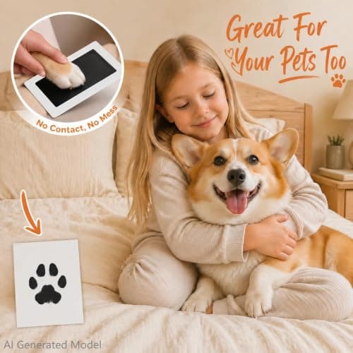 OUKANG Inkless Baby Hand and Footprint Kit — view 4