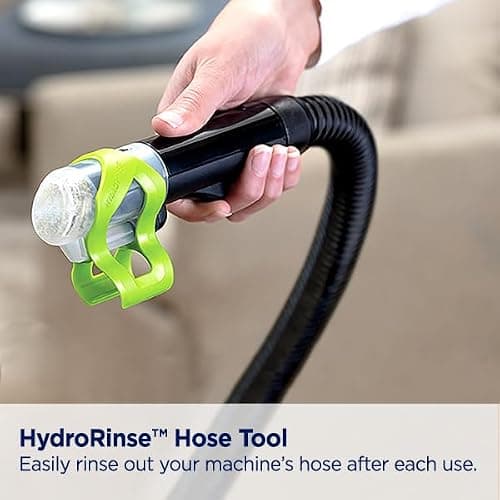 BISSELL - Portable Carpet Cleaner - Little Green Carpet & Upholstery Machine - 48oz Capacity with Stain Brush and self-Cleaning Hydro-Rinse Tool for Home and Automotive use — view 4