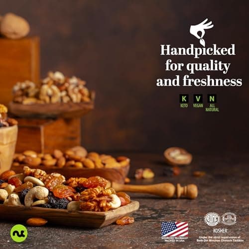 NUT CRAVINGS - Dried Apple Rings Slices, No Sugar Added - Chewy Soft Texture (16oz, 1 LB) Bulk Dry Fruits Packed Fresh in Resealable Bag - Sweet Healthy Snack, Naturally Grown, Vegan, Kosher — view 5