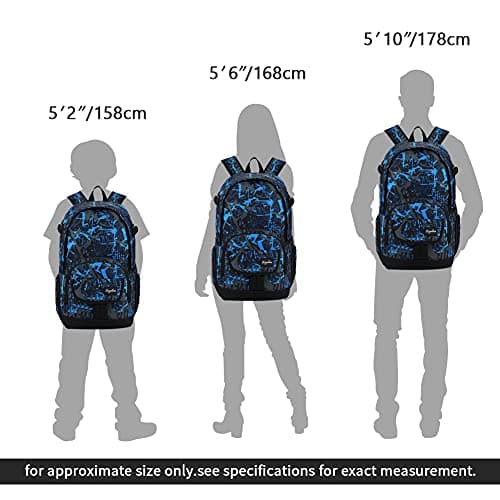rickyh style School Backpack Travel Bag for Men & Women Lightweight College Back Pack with Laptop Compartmen — view 4