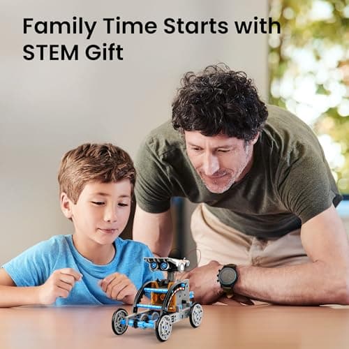 Sillbird 12-in-1 Solar Robot Building Kit STEM Gift for Boys Ages 8-13