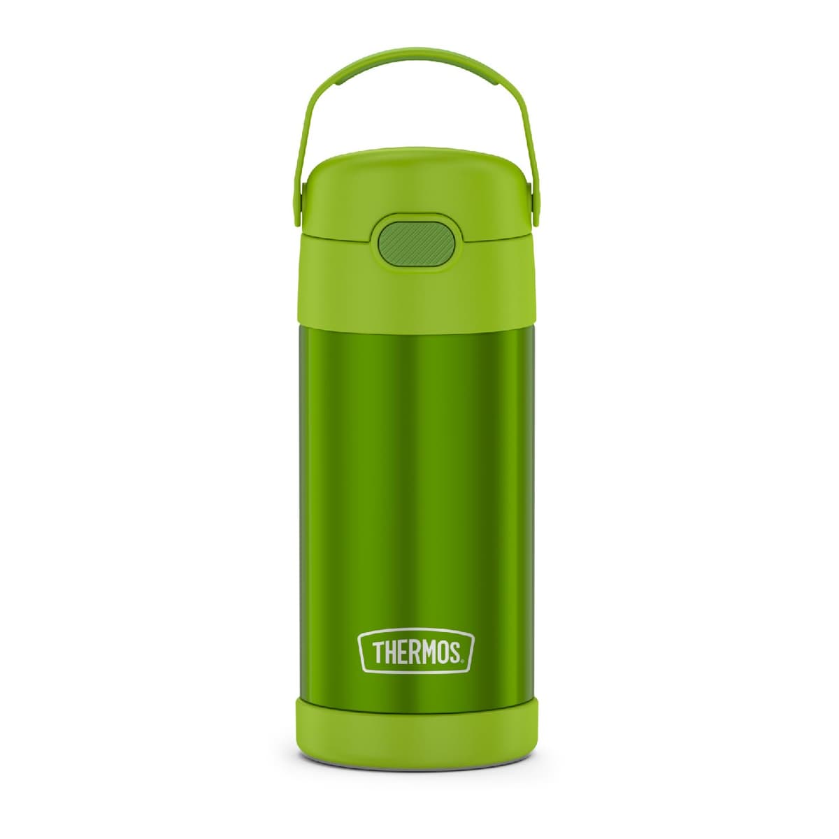 THERMOS FUNTAINER Water Bottle with Straw - 12 Ounce - Kids Stainless Steel Vacuum Insulated Water Bottle with Lid, Animal Presents — view 6