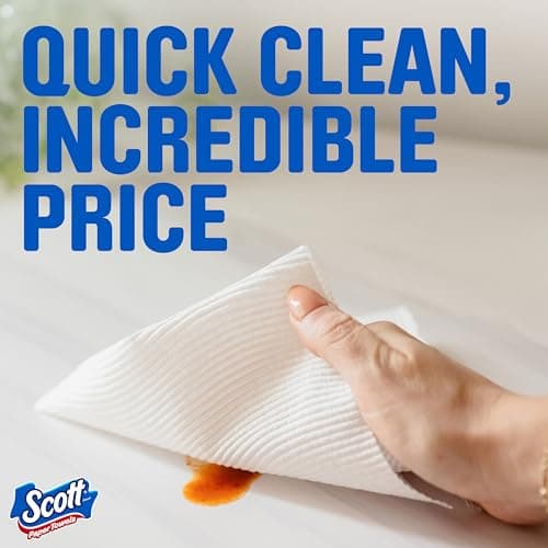 Scott Paper Towels, Choose-A-Sheet, 6 Double Rolls = 12 Regular Rolls (108 Sheets Per Roll) — view 3
