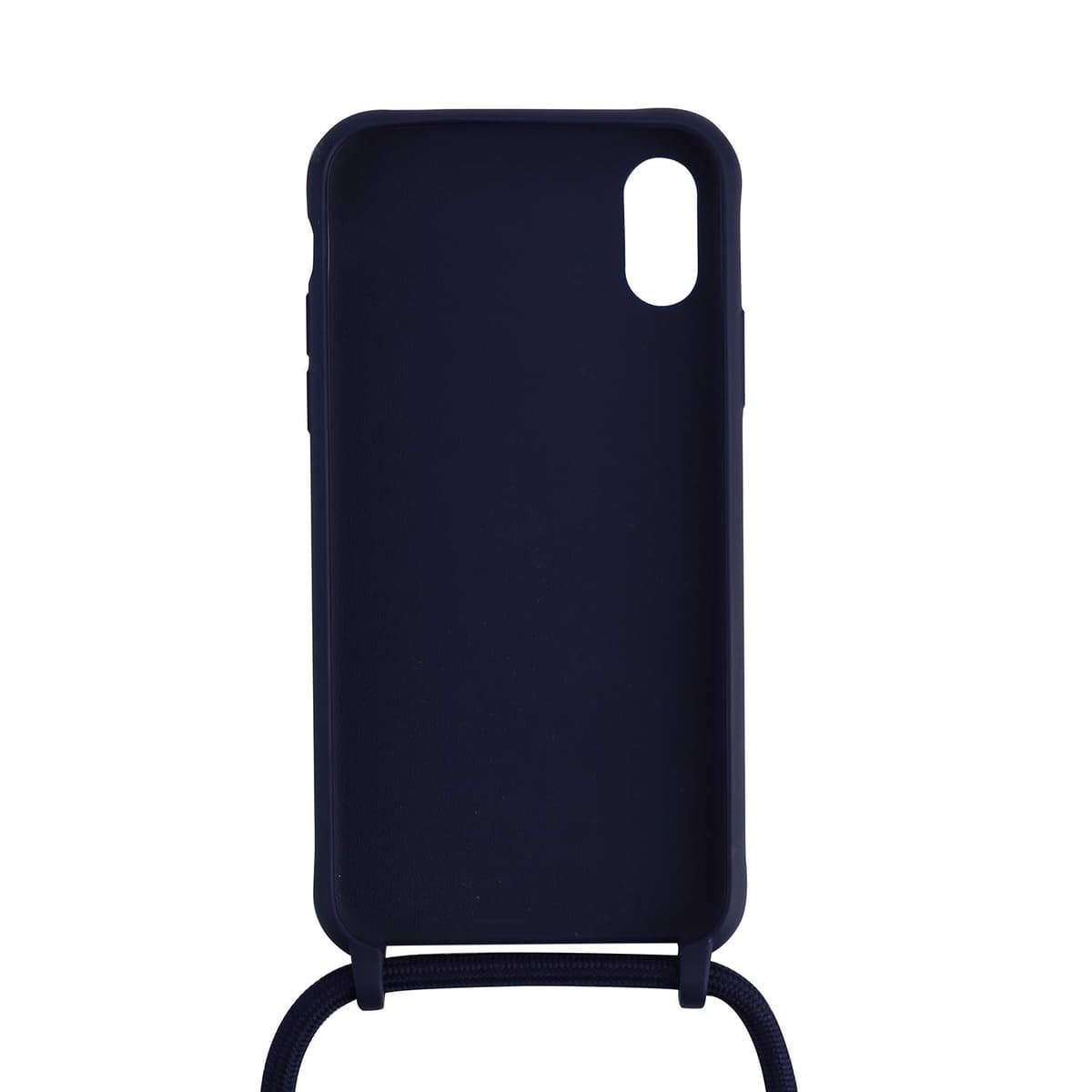 Funda Compatible con Samsung Galaxy A21S,Ajustable Collar Correa de Cuello Cordón Cuerda Carcasa TPU Bumper Silicona Skin Caso para Samsung Galaxy A21S-Azul